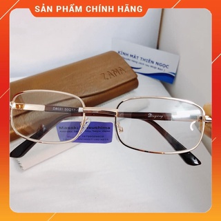 Kính lão thị kính đọc chữ nam nữ trung niên titanium tròng Kiếng thủy tinh Nhật bản KMTNKVN16 ( SHOPEE đã trợ giá 50%)