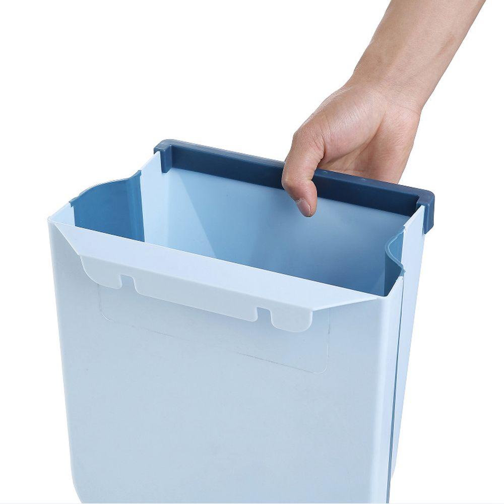 Thùng Đựng Rác Bằng PP Chất Lượng Cao Có Thể Gấp Gọn Tiết Kiệm Không Gian Cho Nhà Bếp Nhà Tắm