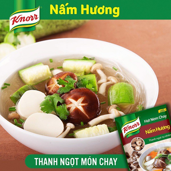 Hạt Nêm Knorr Nấm Hương Organic 380g - 170g