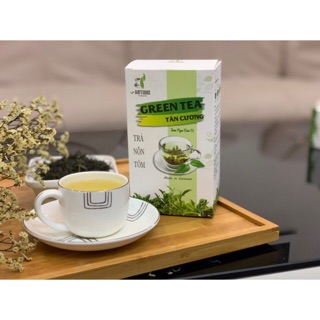 Trà Thái Nguyên Cao Cấp Trà Xanh Nõn Tôm Tân Cương 200g_TIÊU CHUẨN VIETGAP
