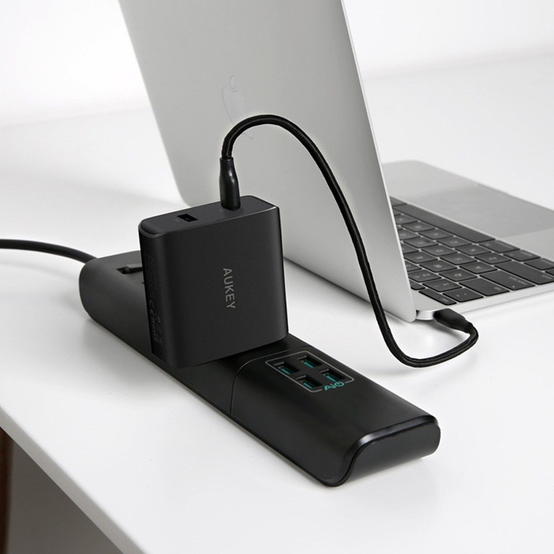 Sạc chính hãng AUKEY PA-Y7 và PA-Y10 cổng USB C VÀ USB A