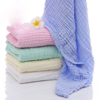 Khăn tắm xô / chăn đắp hè 6 lớp 105×105cm