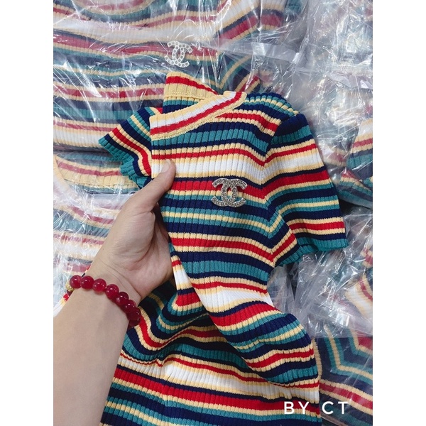 ÁO LEN ÔM KẺ NGANG X SANG CHẢNH MS10001