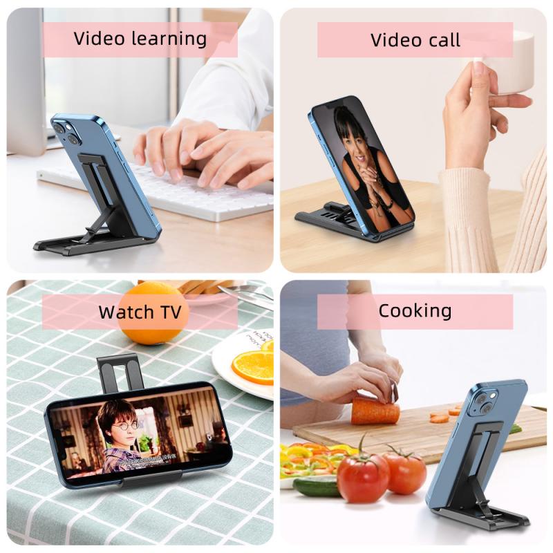 Giá đỡ điện thoại để bàn HDOORLINK có thể gập lại thích hợp cho iPhone 13 Pro Max 12 Pad Xiaomi