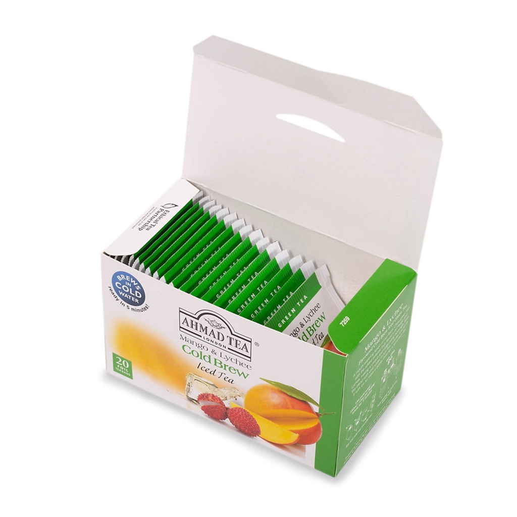 Trà xanh vị Vải & Xoài pha lạnh 40g