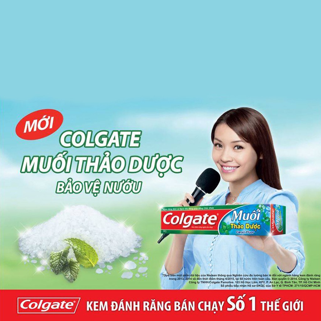 Kem đánh răng Colgate muối thảo dược 225g / tuýp