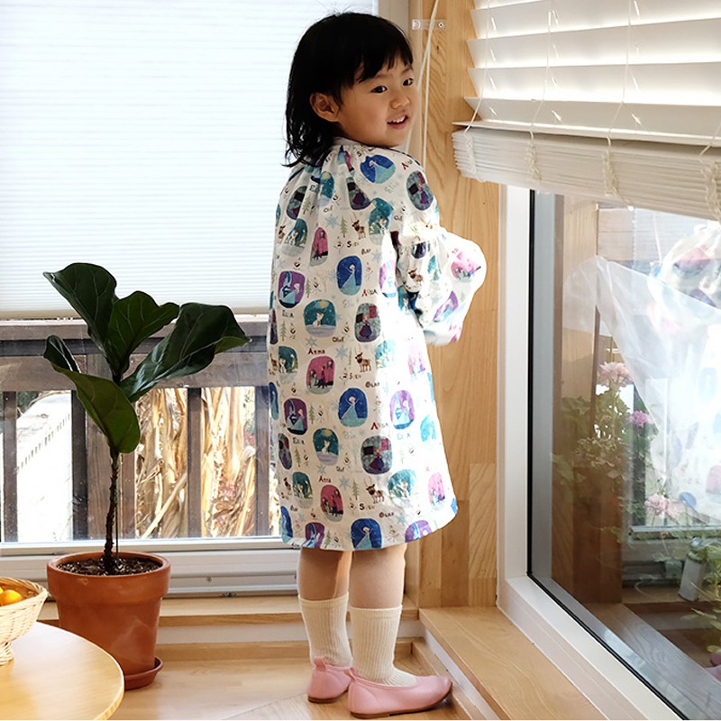 Bộ Chăn Ga Vỏ Gối Vải Cotton In Hình Công Chúa Elsa Trong Phim Frozen