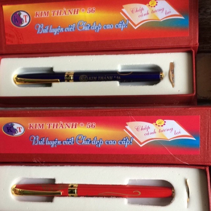 Bút luyện chữ Kim Thành 56 cao cấp kèm ngòi thay thế
