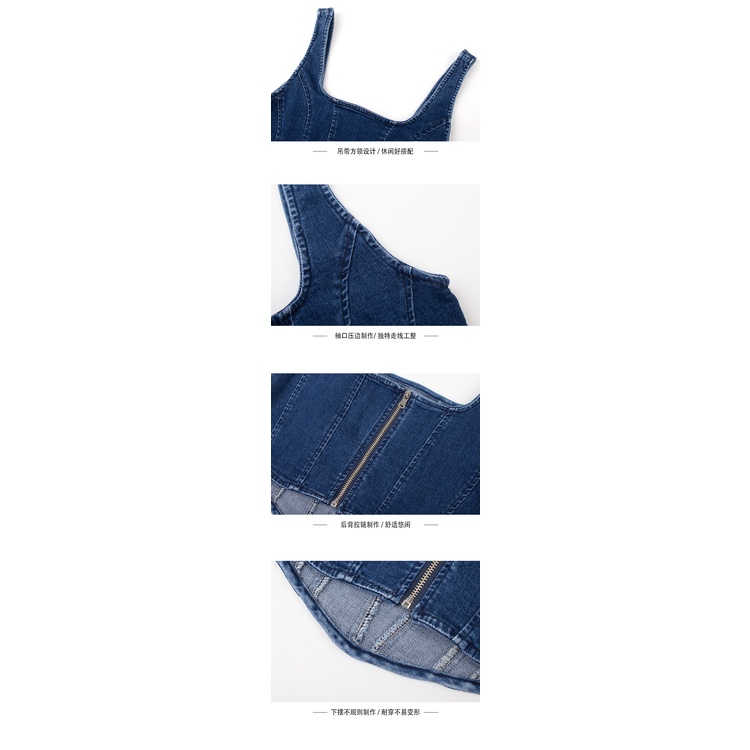 Áo hai dây bò cách điệu đường cắt may ôm body sexy homa house