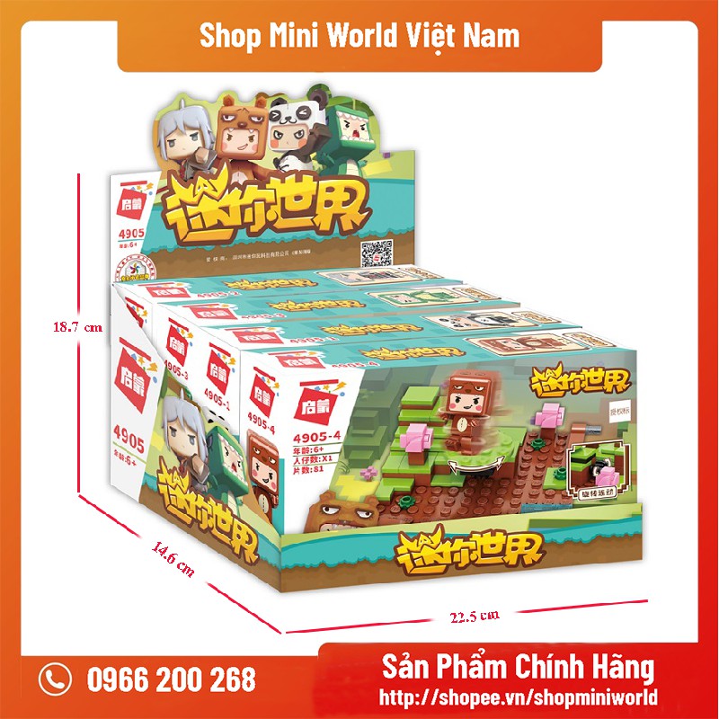 Lego Mini World Xuân Hạ Thu Đông