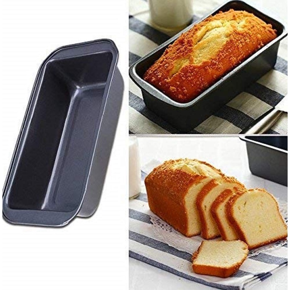 Khuôn Loaf Chống Dính Chữ Nhật Làm Bánh Mì Hoa Cúc 25 cm x 13 cm x 6 cm