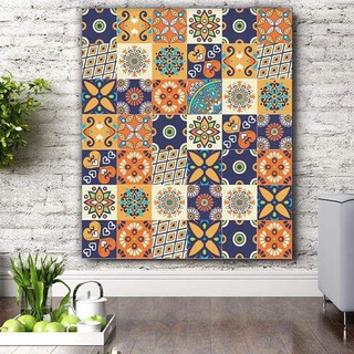Decal gạch bông set 30 ô 20x20cm đa dạng mẫu mã