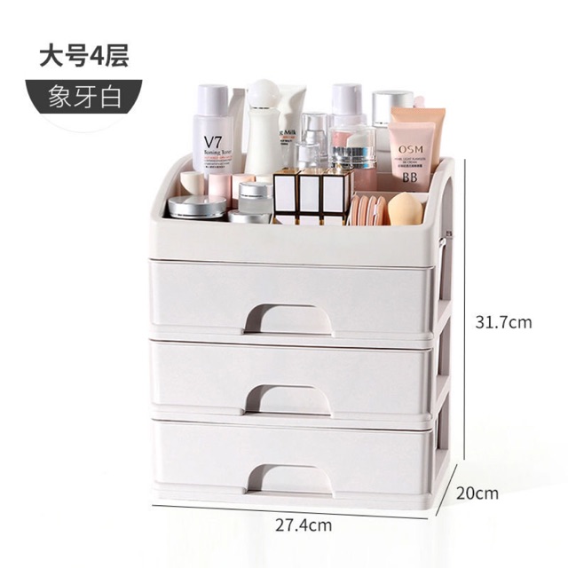 Kệ đựng mỹ phẩm, có ngăn kéo, tiện lợi, đẹp xinh❤️