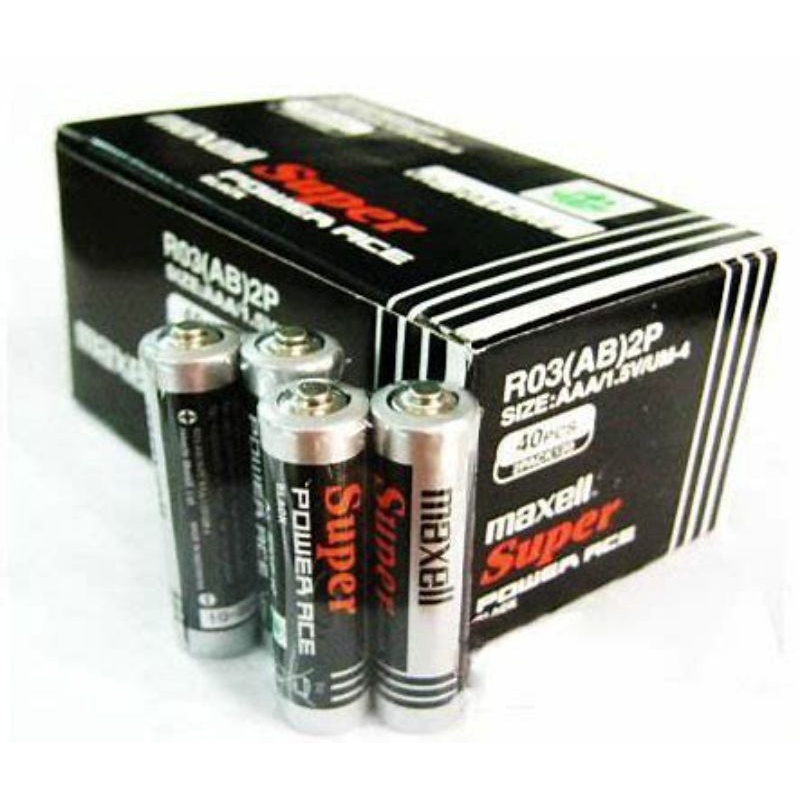 hộp 40 viên pin 3A maxell loại 2,pin AAA maxell,pin nhỏ