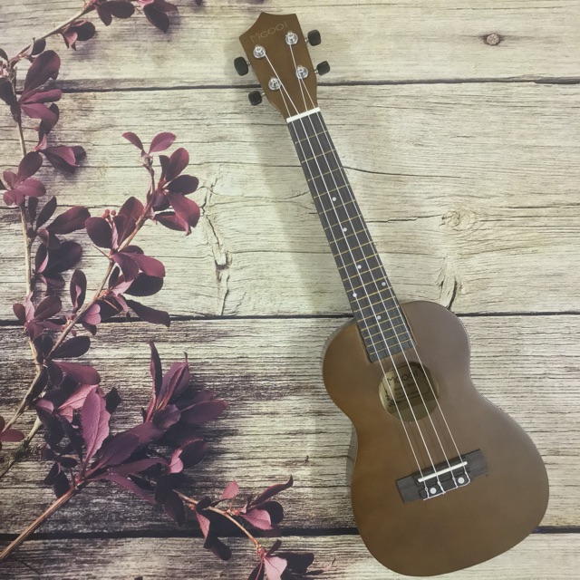 (ĐỘC) ĐÀN UKULELE CONCERT MÀU NÂU GỖ SIÊU ĐẸP