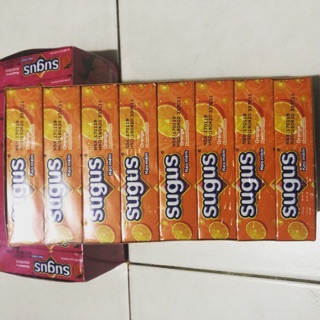 Hộp 24 thanh kẹo mềm Sugus hương cam