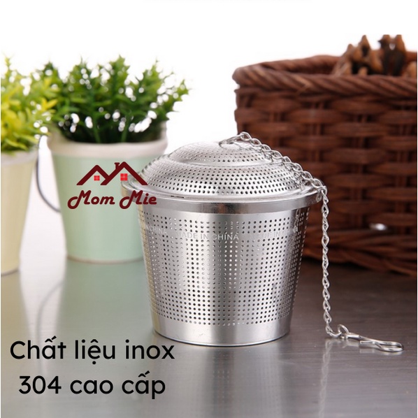 Dụng cụ lọc trà, lọc gia vị nấu thép không gỉ, nhiều kích thước - I006, I040