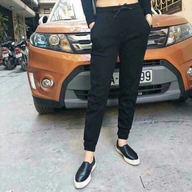 Quần len gân tăm loại dày đẹp cho bạn gái