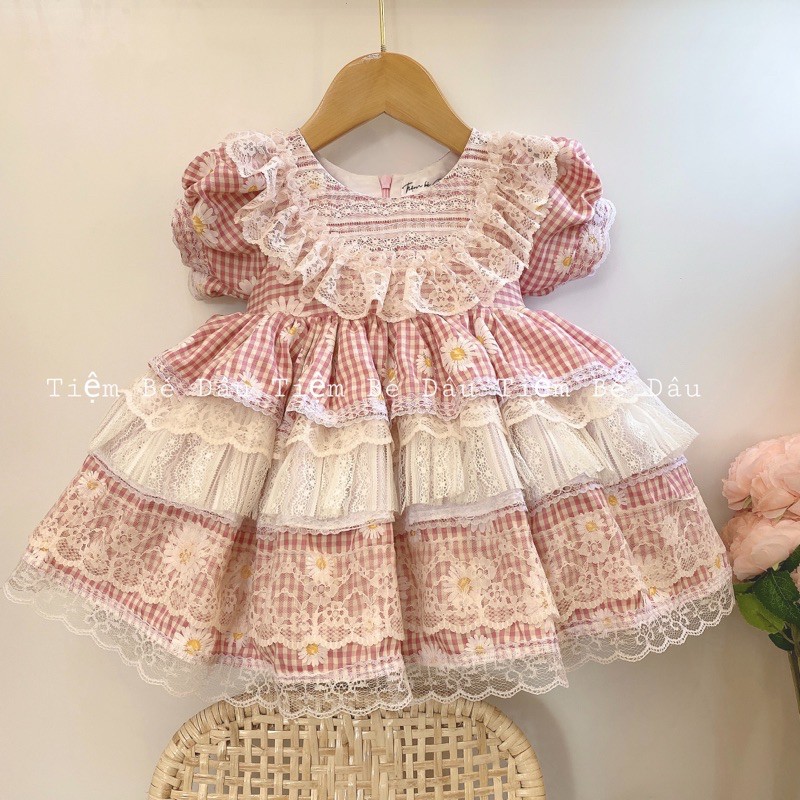 Váy công chúa bé gái - váy lolita phồng xoè bé gái