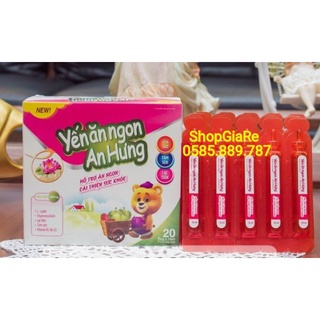 Yến Ăn Ngon An Hưng hỗ trợ ăn ngon cải thiện sức khỏe, hỗ trợ kén ăn, kích thích ăn ngon, người suy nhược, ăn k ngon