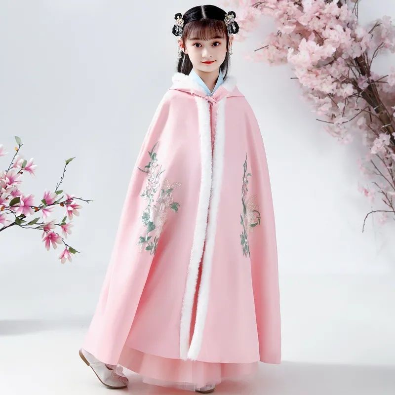 Áo Choàng Dày Dặn Giữ Ấm Thời Trang Thu Đông Cho Bé Gái | BigBuy360 - bigbuy360.vn