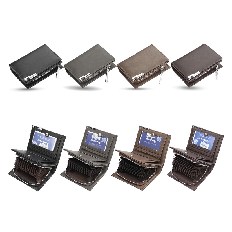Ví Ngắn Đa Năng Baellerry Thời Trang Cho Nam
