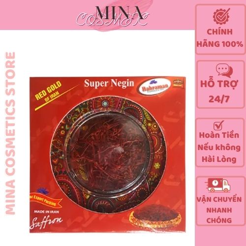 Saffron [Hàng Loại 1- Giá tốt nhất]  Nhụy Hoa Nghệ Tây super negin saffron iran 1gr