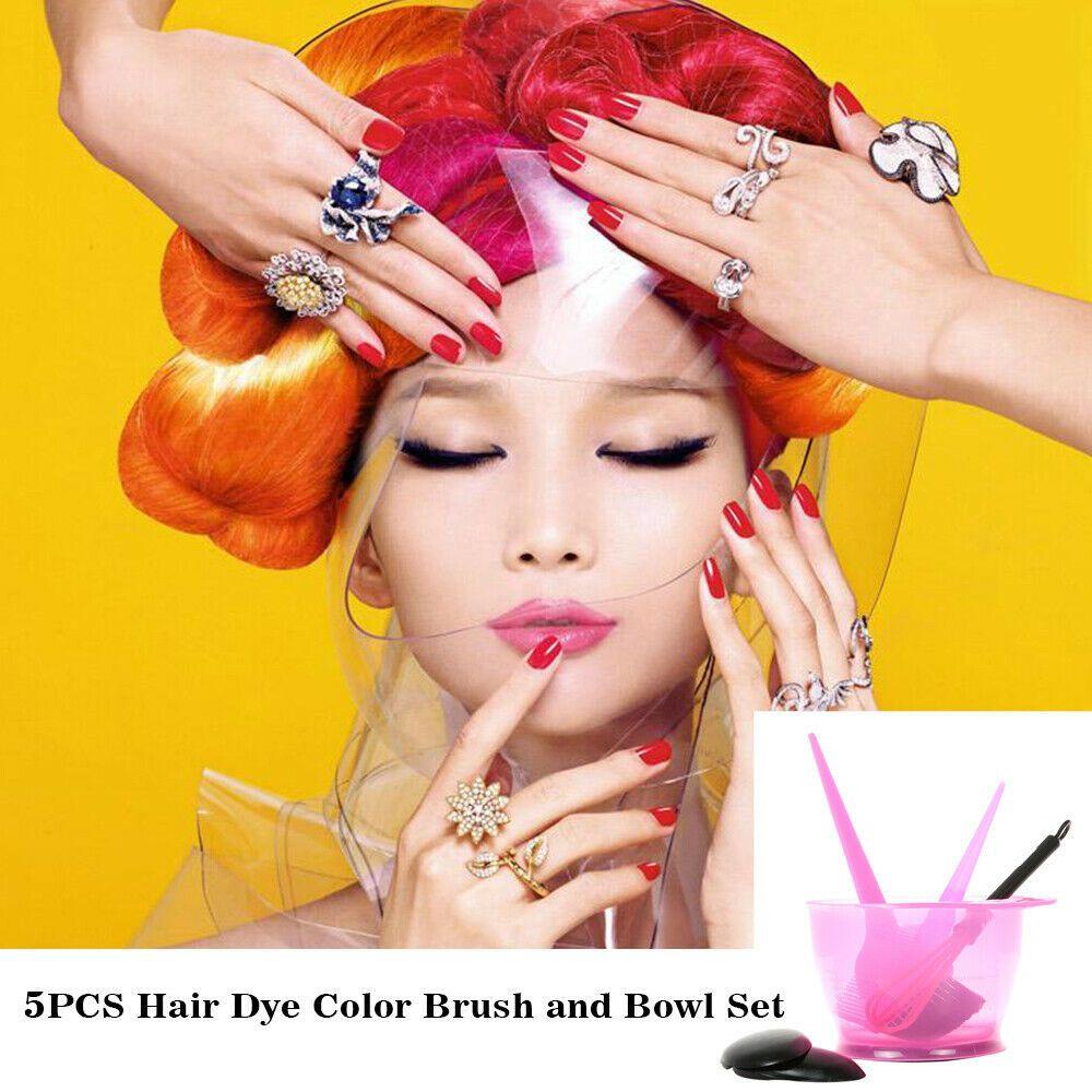 Bộ 6 Dụng Cụ Hỗn Hợp Nhuộm Tóc Tiện Dụng
