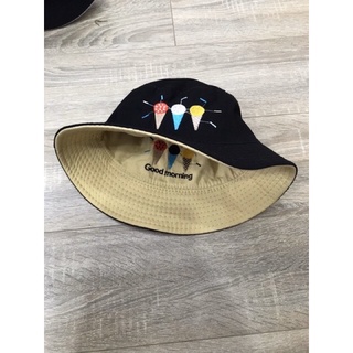 Nón bucket 2 mặt -NBK01- ba que kem