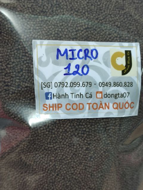 1kg Cám Micro 120 [VIÊN NỔI kt 1.2mm]