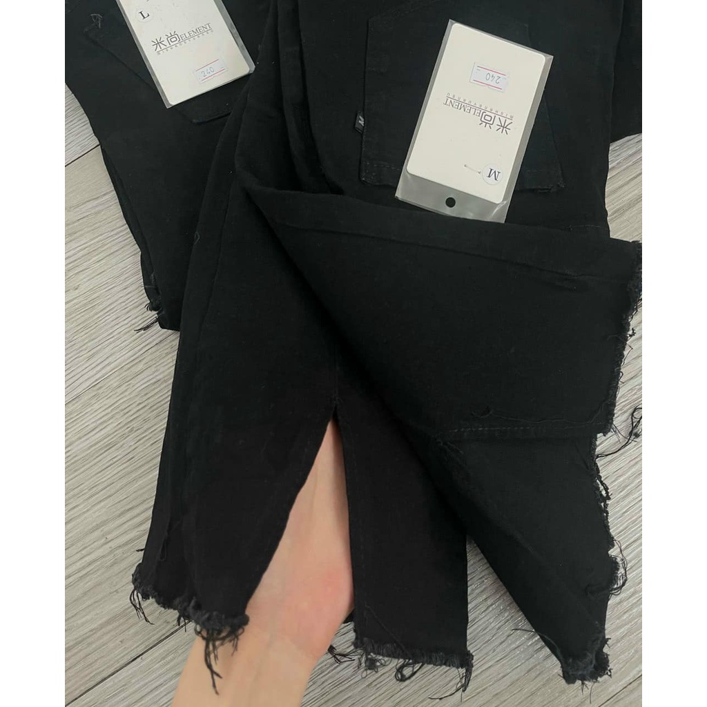 Mã 240-933QUẦN BÒ ĐEN XẺ GẤU | BigBuy360 - bigbuy360.vn