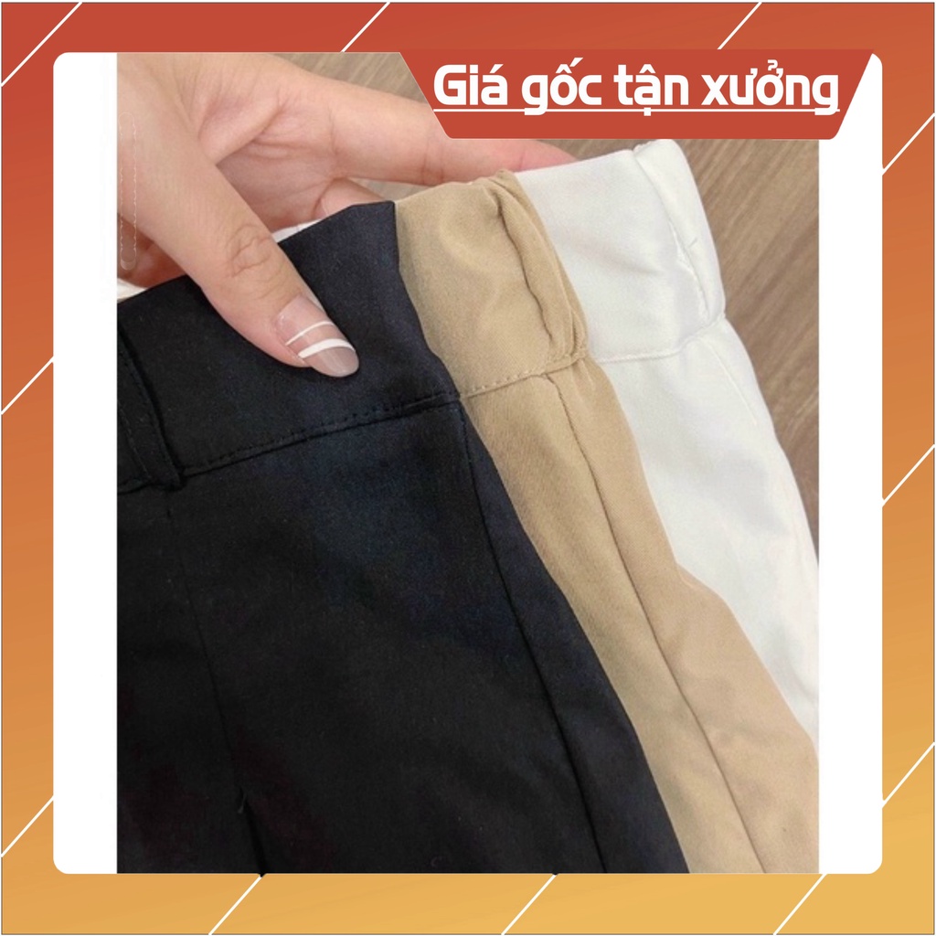 Quần Giả Váy Kaki Dáng Chữ A / Mix Đồ Năng Động