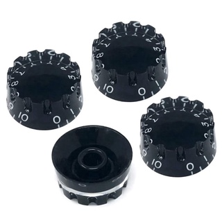 Đen Nút Vặn Tốc Độ Cho Đàn Guitar Điện Gibson Les Paul Sg