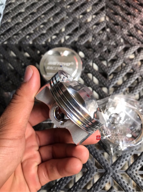 PISTON NÉN EXCITER 62mm SIMITOYO ĐẦU SIÊU CAO , MẮT PISTON LỚN 22-25 , PHÙ HỢP CHO ANH EM CANH NÉN CĂNG .