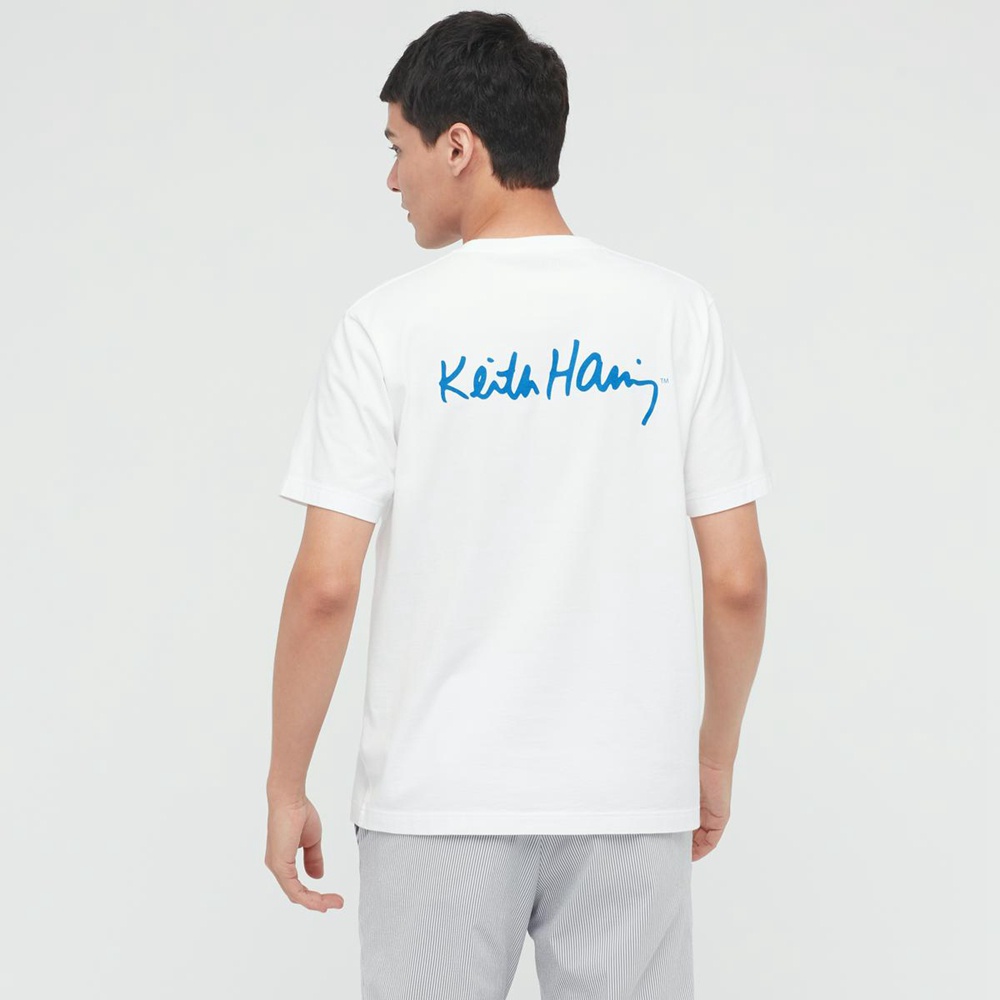 Thun ngắn tay cổ tròn Uniqlo dành cho cặp đôi