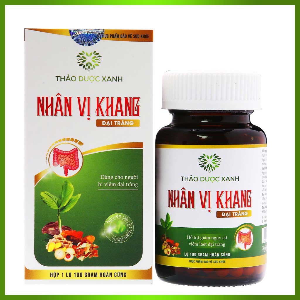 ✅ Đại Tràng Nhân Vị Khang- Hỗ trợ điều trị viêm đại tràng, rối loạn tiêu hóa, đau co thắt, Tại Hà Nội