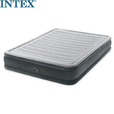 INTEX được xây dựng trong Máy Bơm Điện phòng ngủ đôi tăng cao bơm hơi giường đơn dày hơn đệm khí gấp du lịch nệm