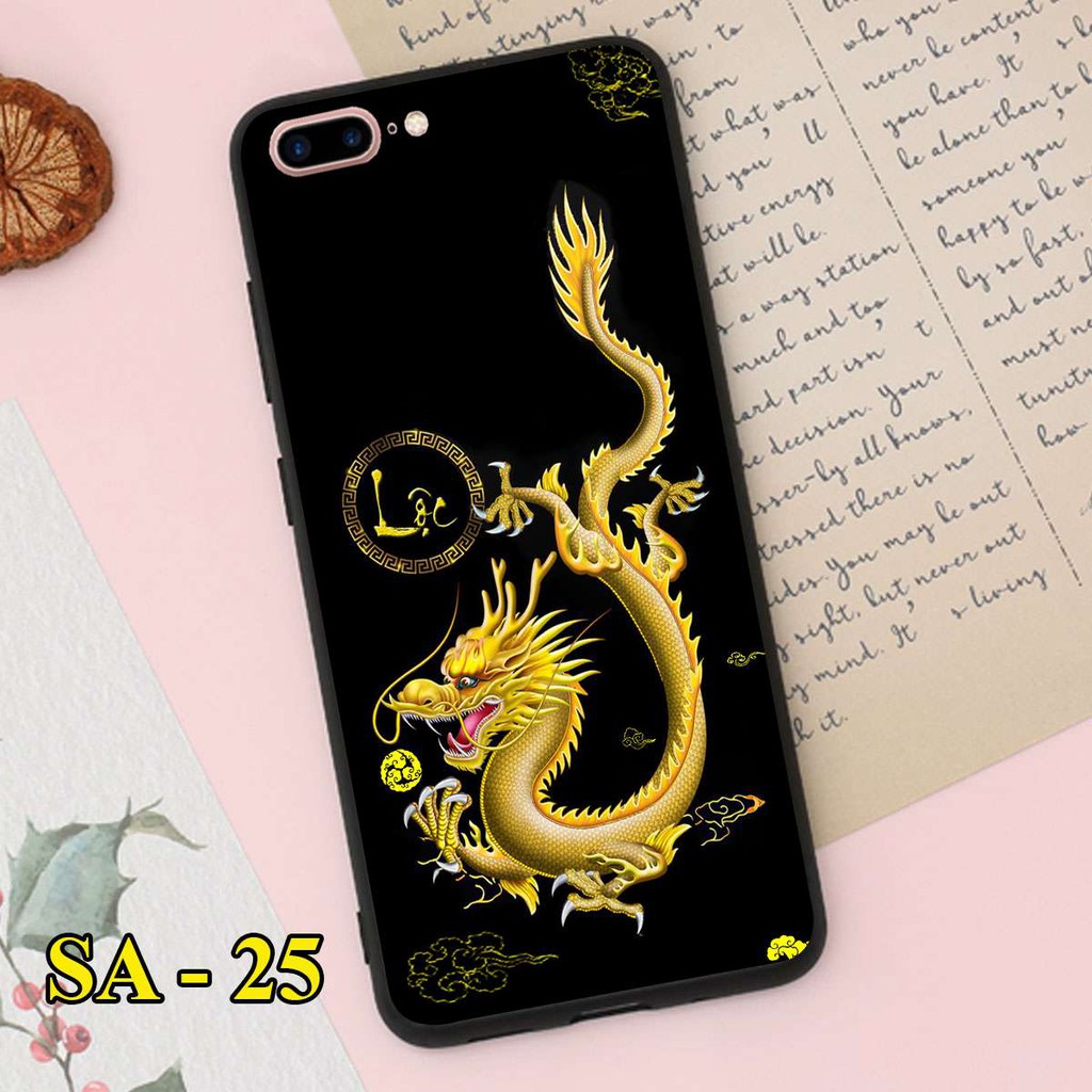 Ốp lưng kính cho iPhone 6 Plus - iPhone 6s Plus - iPhone 7 Plus - iPhone 8 Plus in hình mười hai con giáp may mắn