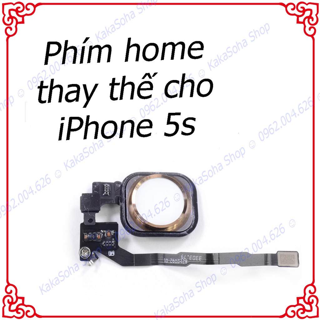 Phím home iphone 5, 5s, 6, 6s, 6 plus, 6s plus, nút home iphone 5, 5s, 6, 6s, 6 plus.