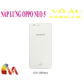 NẮP LƯNG OPPO NEO 5 MÀU TRẮNG