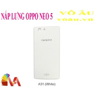 NẮP LƯNG OPPO NEO 5 MÀU TRẮNG