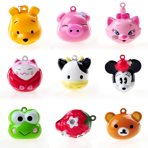 Chuông lục lạc hình thú gắn vòng cổ cho thú cưng, cho chó mèo