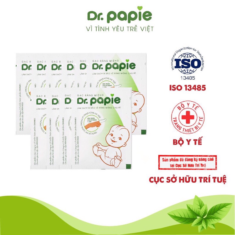 Rơ lưỡi Dr Papie 30 gạc