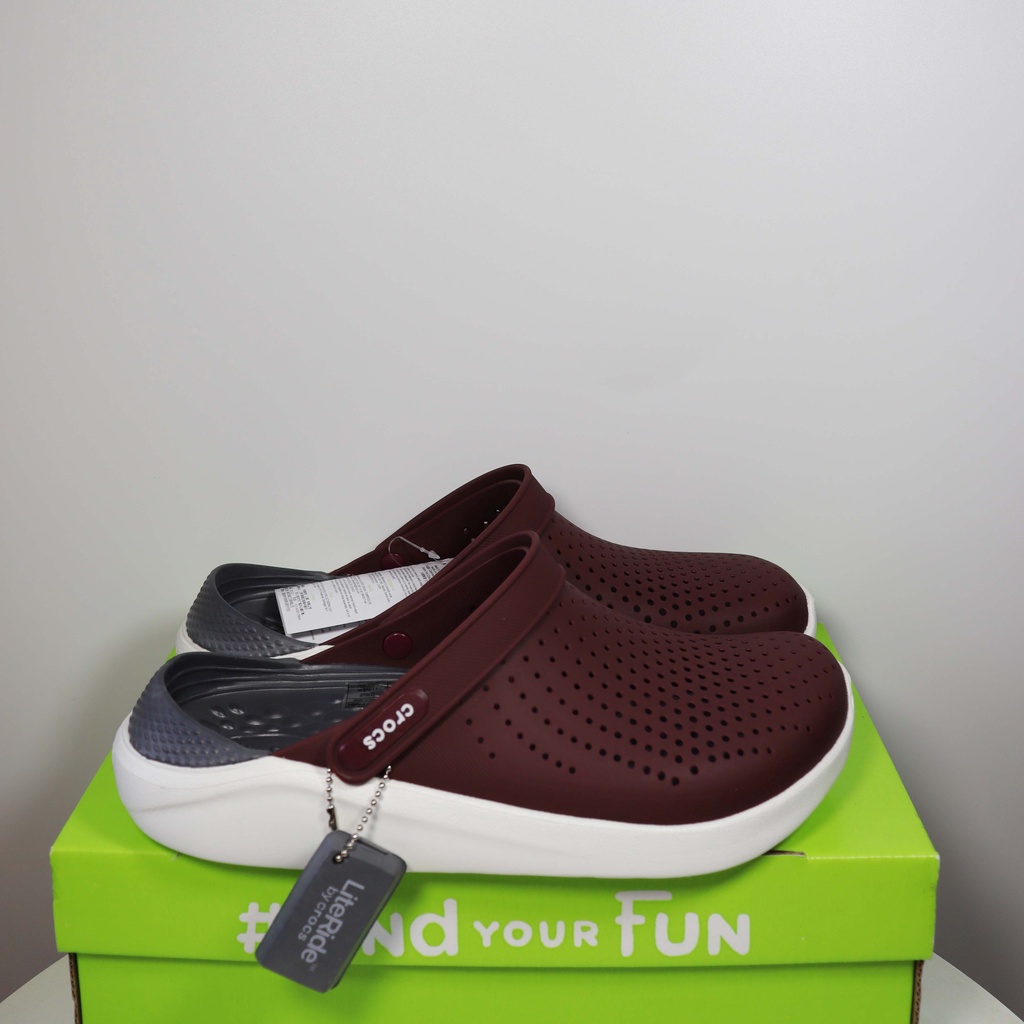 Đôi dép crocs LiteRide thoải mái phong cách năng động cho nam và nữ