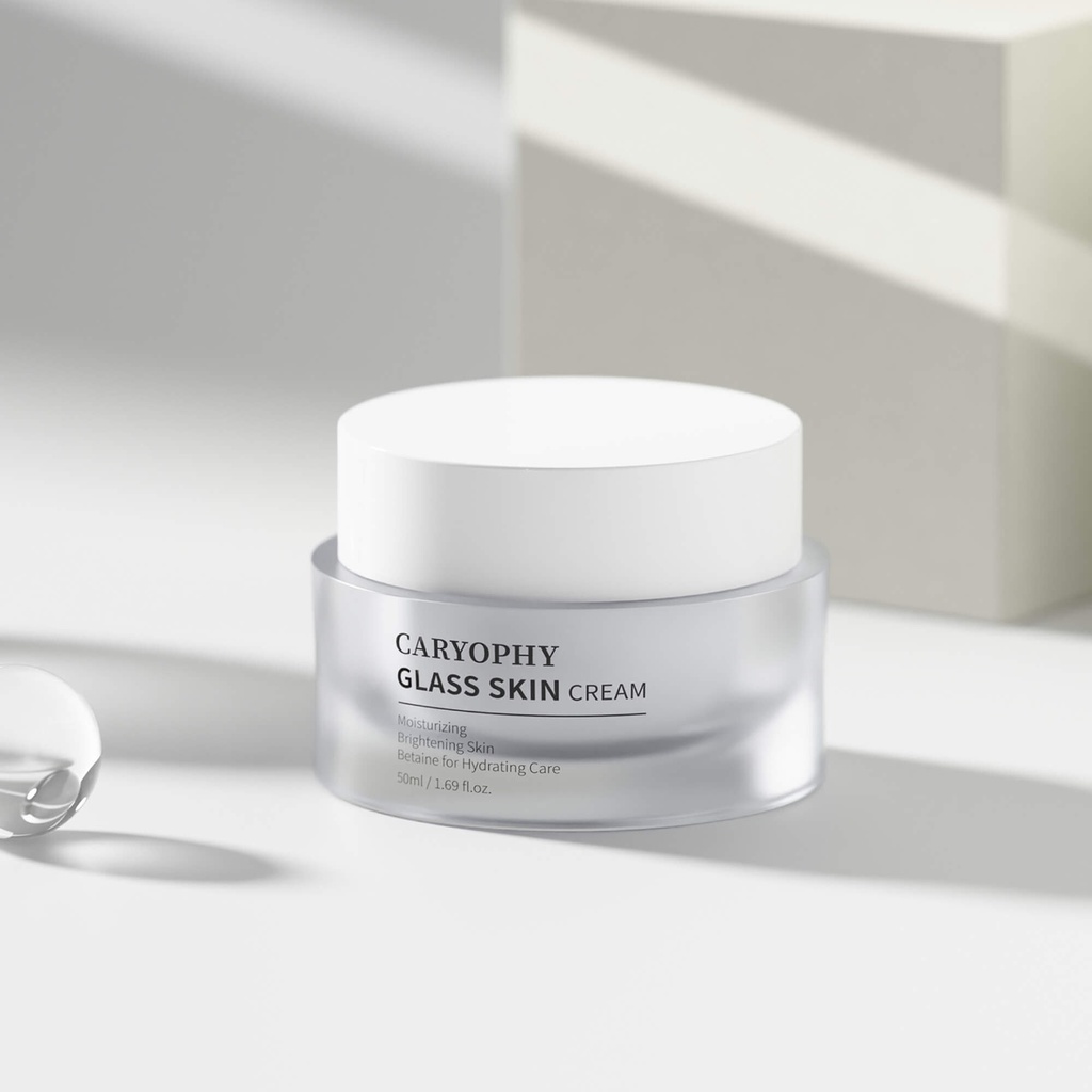 Kem dưỡng ẩm trắng da Caryophy Glass Skin Cream 50ml