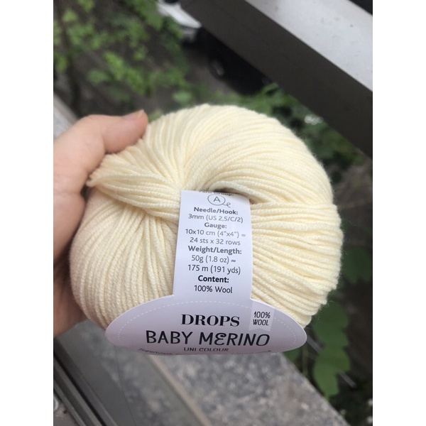 Len Drops baby merino