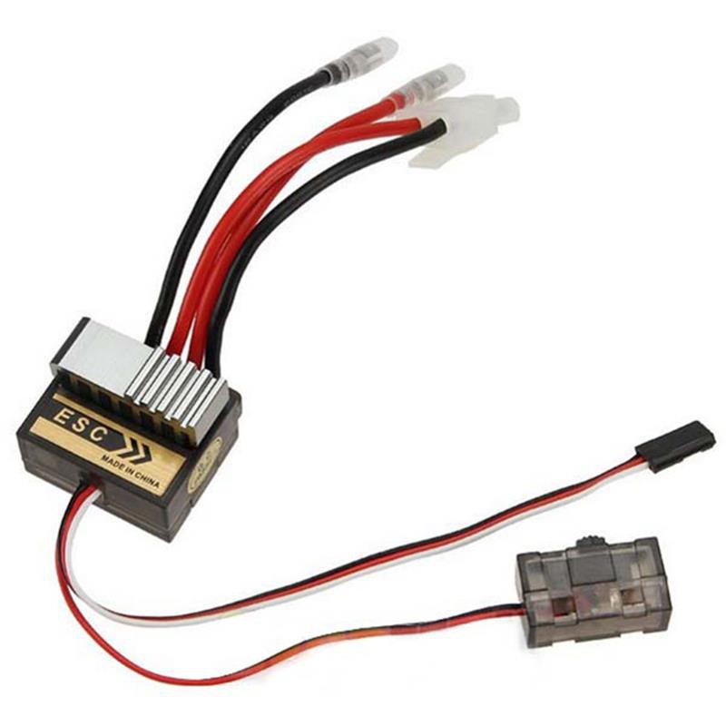 Mạch điều tốc ESC 320A 2s cho motor chổi than Brushed từ 130 đến 550 - Tản nhiệt nhôm không quat