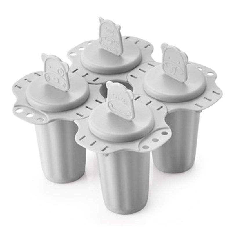 Khuôn Làm Kem Que Hình Động Vật Dễ Thương