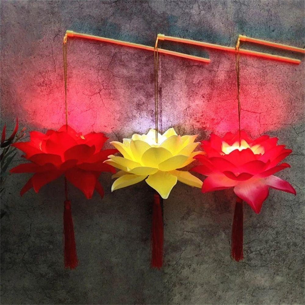 Đèn Lồng Hình Hoa Sen Phát Quang Độc Đáo Trang Trí Lễ Hội