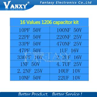 Bộ 320 Tụ Điện 10pf ~ 22uf